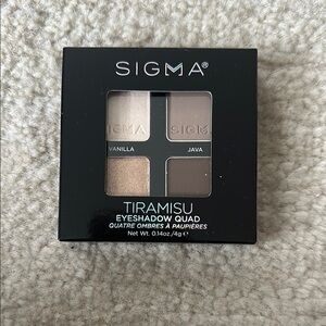 Sigma Tiramisu Eyeshadow Quad